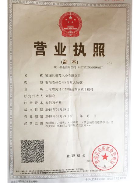 营业执照